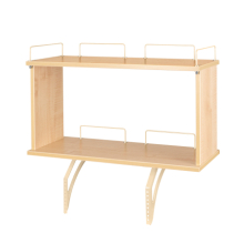 Детская мебель / Аксессуары / Задняя надстройка Дэми 75 см двухъярусная