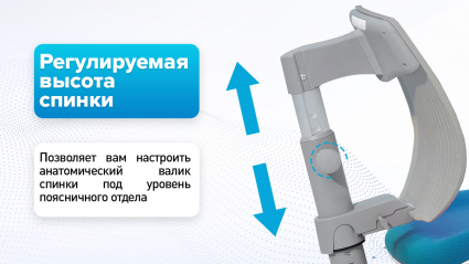 Регулировка высоты спинки