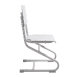 Комплект Anatomica Study-100 парта + стул клен/серый с серым стулом Ergo Chair